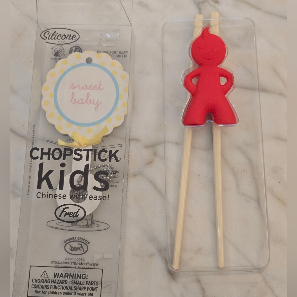 Fred Red Silicone Kids Chopstick Helper